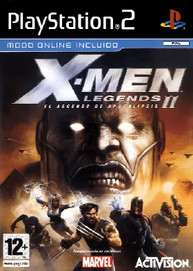X-Men Legends II - Rise of Apocalypse box cover front